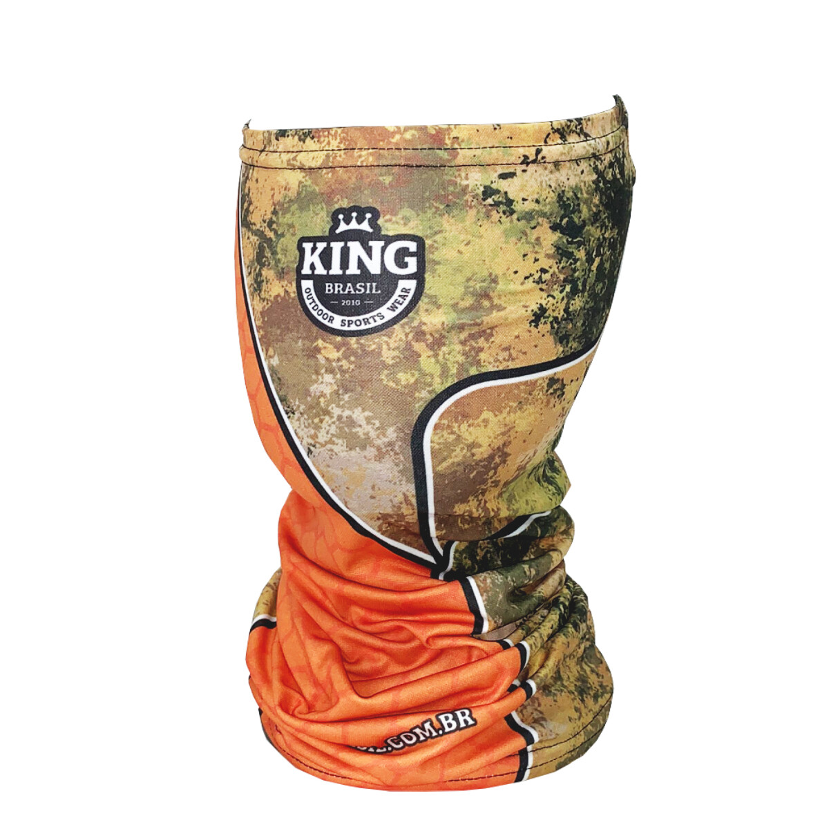 Bandana colores con protección UV King Brasil - Naranja 