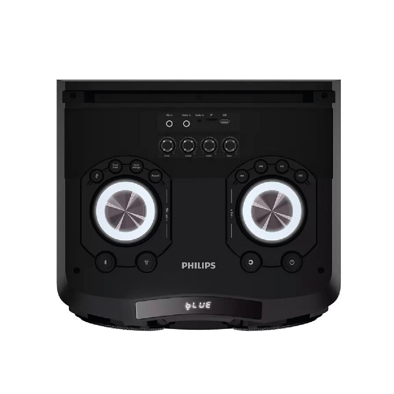 Torre de Sonido Bluetooth Philips Con luces y Radio Torre de Sonido Bluetooth Philips Con luces y Radio