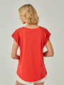 Remera Selam Rojo Coral