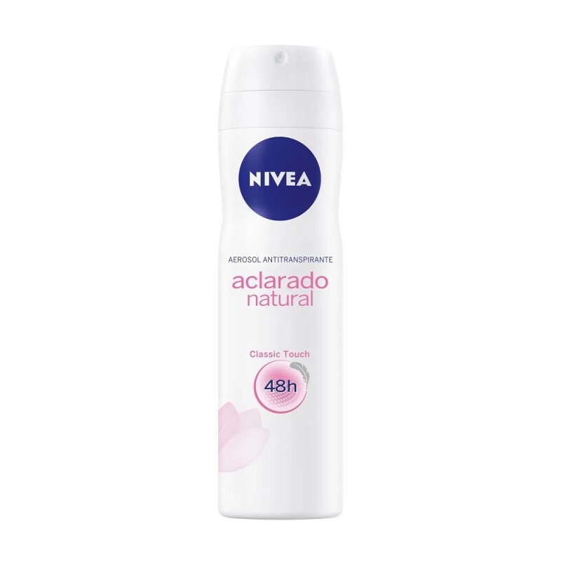 Desodorante Aerosol Nivea Aclarado Natural 150 Ml. Desodorante Aerosol Nivea Aclarado Natural 150 Ml.