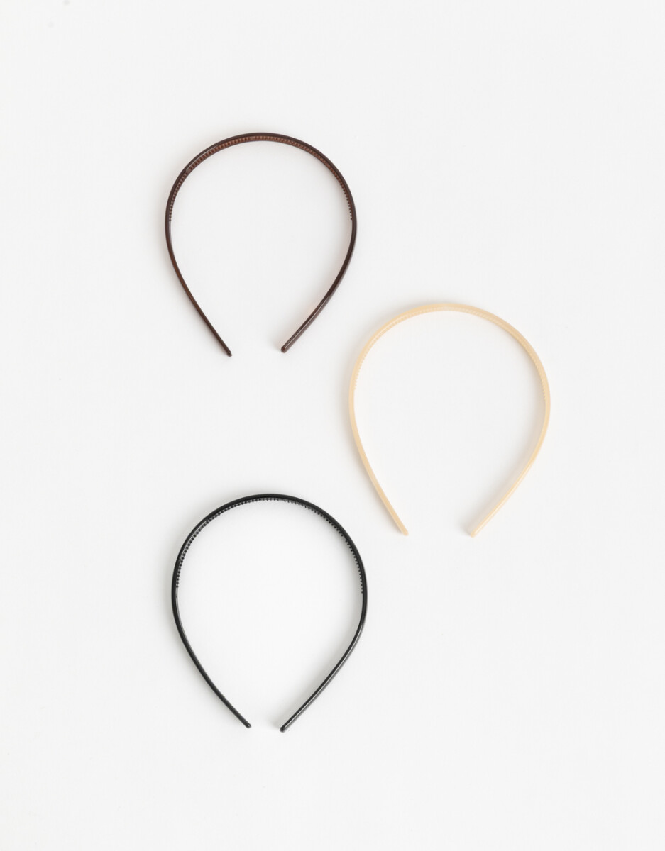 Set De Vinchas De Acrílico 