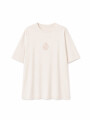 REMERA ESCUDO OFF WHITE