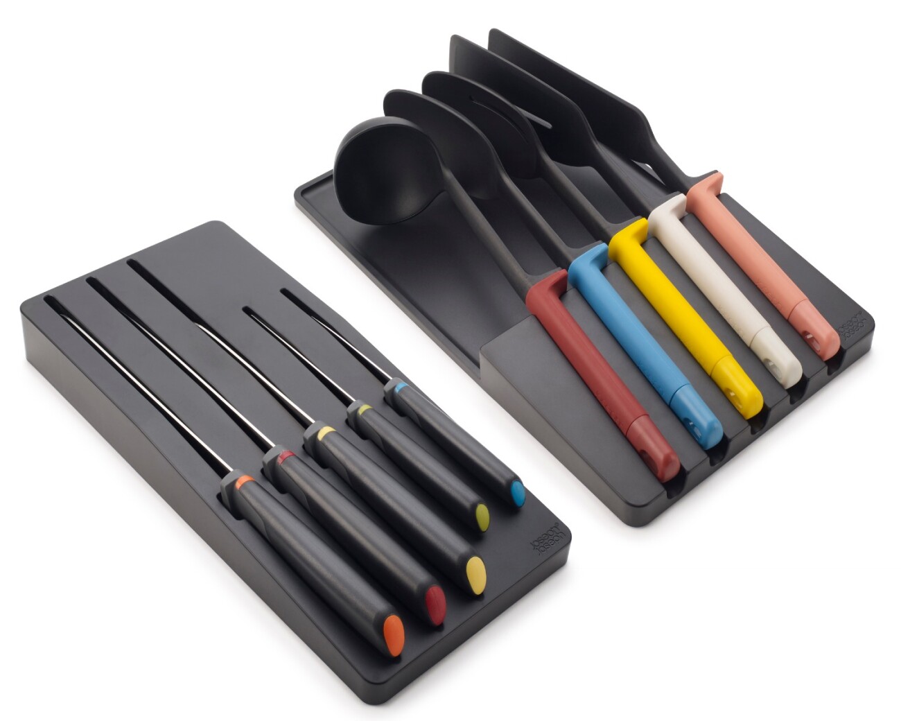 Set de 5 Cuchillos + 5 Utensilios con Organizadores Joseph Joseph Elevate™ Set de 5 Cuchillos + 5 Utensilios con Organizadores Joseph Joseph Elevate™