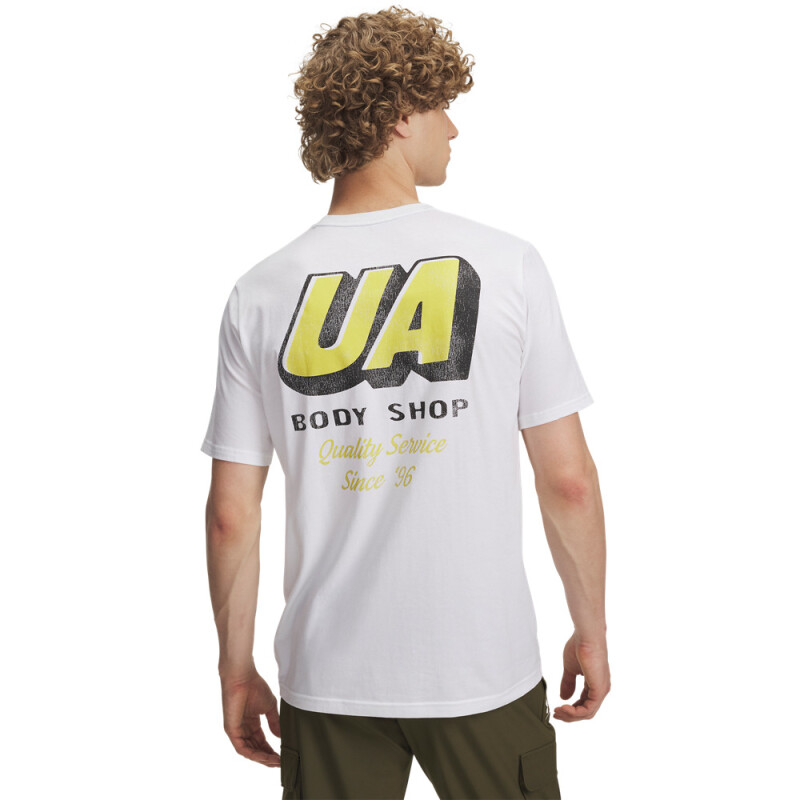 UA 60/40S BODY SHOP SS-WHT WHT-100