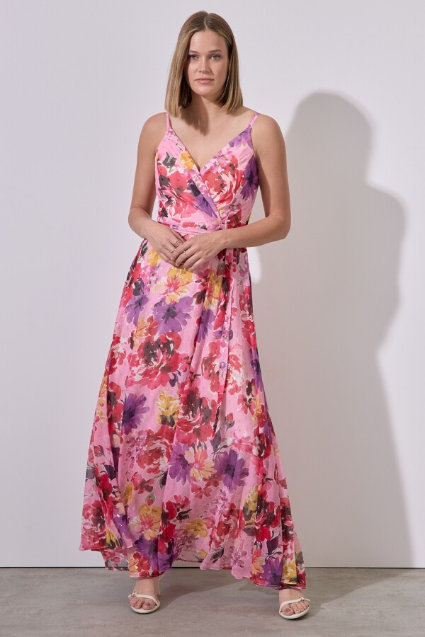 Vestido Maxi Summer ROSA/MULTI