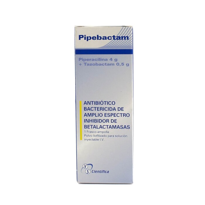 PIPEBACTAM I.V. FCO AMP. CJ X 1 DOSIS única