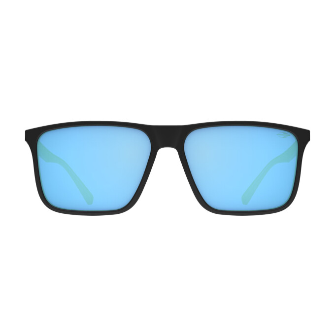 Mormaii Jakarta Negro con cristales espejados azules