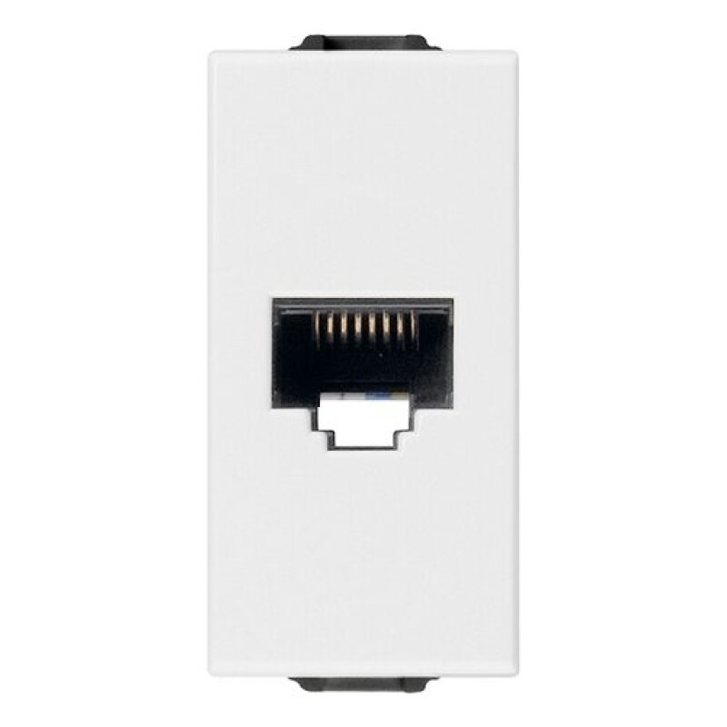 MODULO TOMA P/RED RJ45 Netsafe cat5e BLANCO NEVE UP MODULO TOMA P/RED RJ45 Netsafe cat5e BLANCO NEVE UP