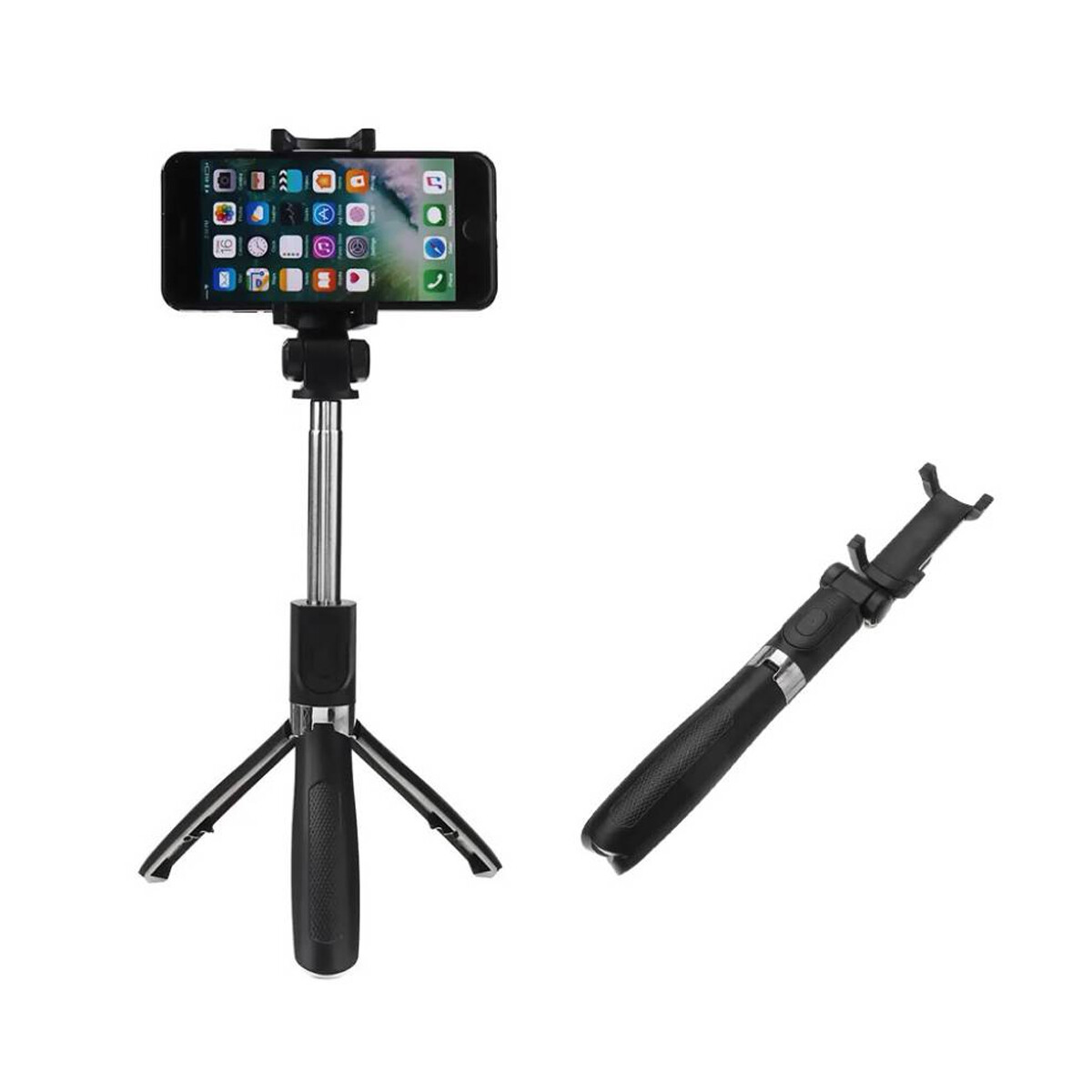 Selfie Stick Bluetooth Ledstar L01 Con Trípode - SELFIE STICK CON BLUETOOTH CON TRIPODE 