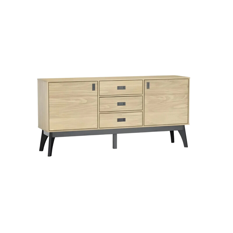 Aparador Living Lumax 2 Puertas 3 Cajones Madera Maciza Aparador Living Lumax 2 Puertas 3 Cajones Madera Maciza