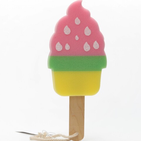 ESPONJA DE BAÑO CON FORMA DE HELADO ESPONJA DE BAÑO CON FORMA DE HELADO