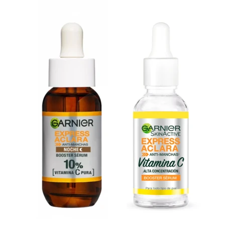 Pack Garnier Serum Nocturno + Serum Express Pack Garnier Serum Nocturno + Serum Express