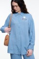 CAMISA ABERTURA Azul