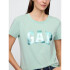 V-GAP SS CLSC TEE AQUA GLASS