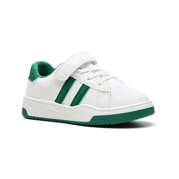 DEPORTIVO AURA KIDS - AMERICAN SPORT BLANCO/VERDE