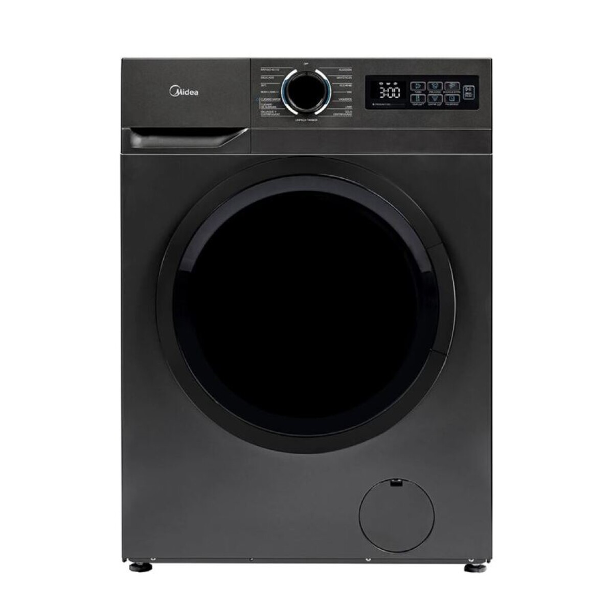Lavarropas carga frontal inverter 11Kg Midea MF110W110/TUY 