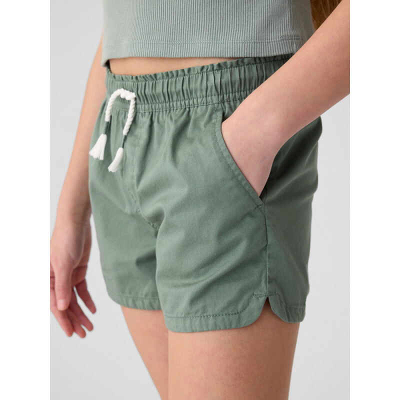 V-SLD W OPP SHORT LAUREL WREATH GRN 17-6
