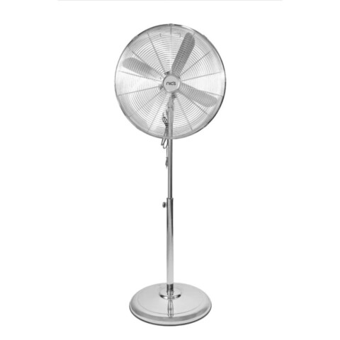 Ventilador NIC´S de pie CROMADO 4 aspas FS-50M Ventilador NIC´S de pie CROMADO 4 aspas FS-50M