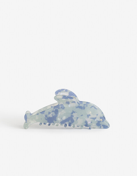 Broche Acrilico Broche Acrílico Delfín - Azul Celeste