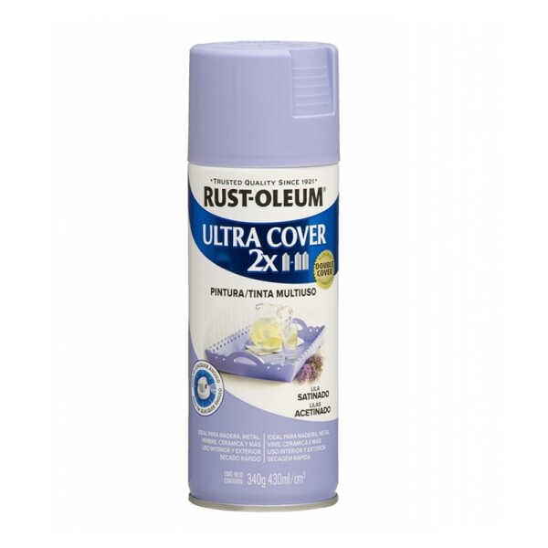 Esmalte aerosol satinado 340Gr Lila Rust Oleum