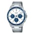 Reloj Casio MTP1374D 7AV para hombre de acero Azul