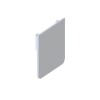 MDS5040 Mesa Plegable Abatible 50x40cm Para Pared - Blanco