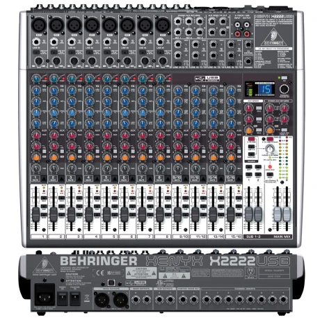 CONSOLA BEHRINGER X2222USB 22IN 2 2 BUS FX CONSOLA BEHRINGER X2222USB 22IN 2 2 BUS FX