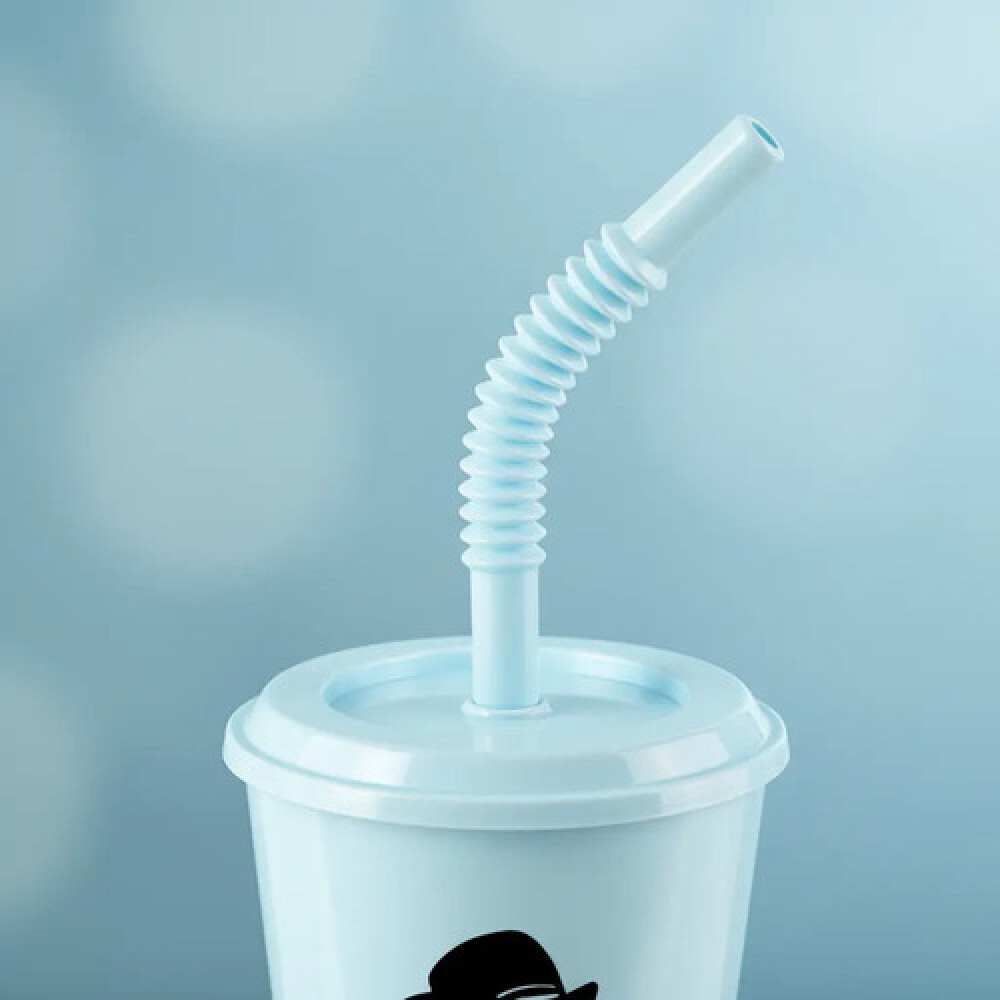 Vaso infantil con tapa y sorbete 450 ml QLUX IDEAS Vaso infantil con tapa y sorbete 450 ml QLUX IDEAS