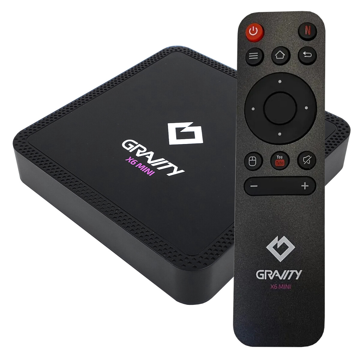 Tv Box Gravity X6 Mini 2/8 Gb 4k - TV BOX GRAVITY X6 MINI 2/8 