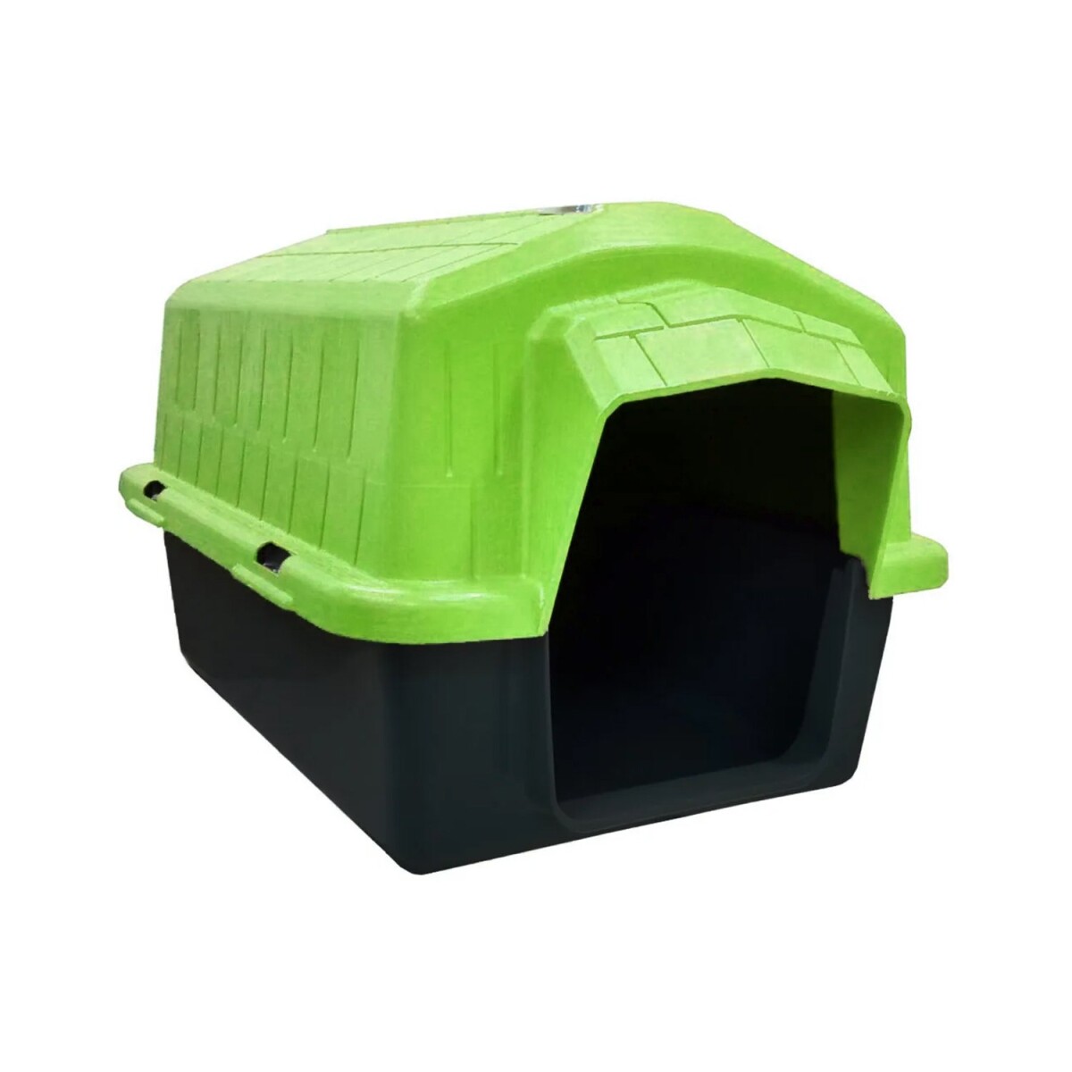 Casa Casilla Cucha Perro Mascota N3 Plastico Raza Mediana - Color Variante Verde 