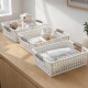 Set x3 Cesto calado M 30 x21,5 x8 cm BLANCO