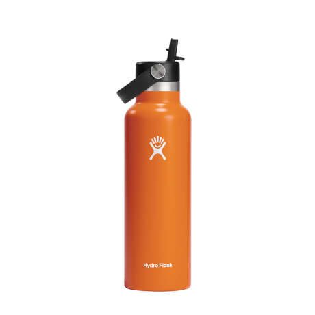 21 Oz. Standard Mouth W/ Flex Straw Cap Mesa Orange