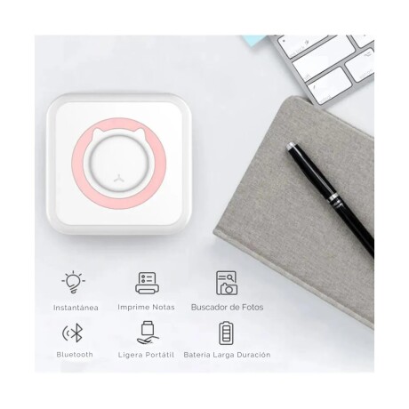 MINI IMPRESORA TÉRMICA 80*135CM ROSA