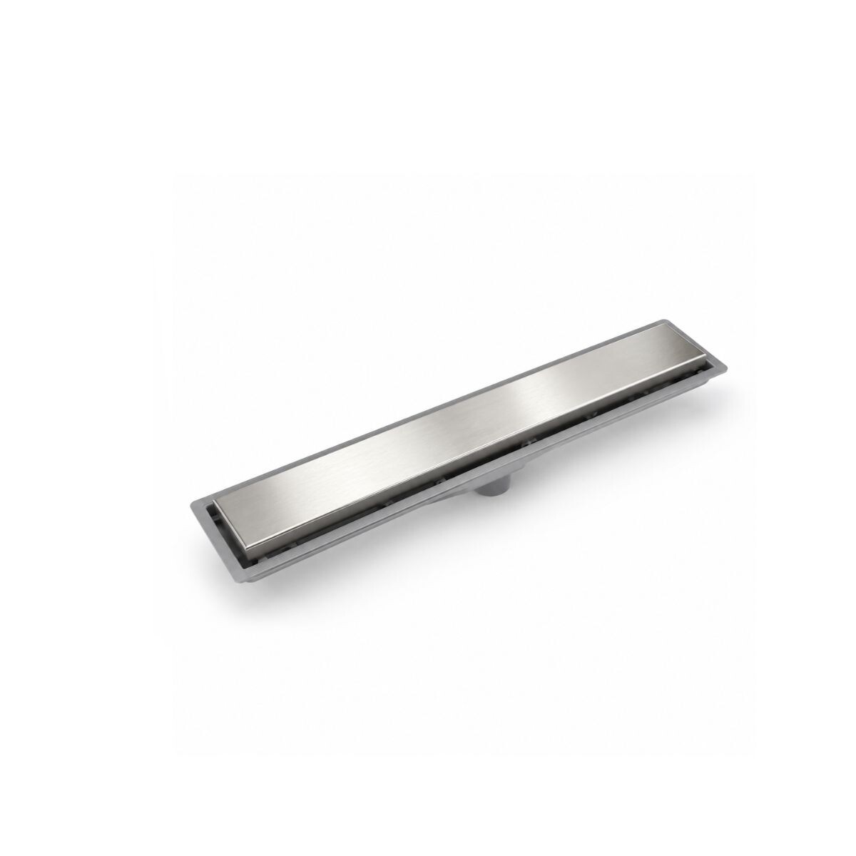 Receptaculo Tapa Acero Inoxidable 50cm Salida Central Versatile 