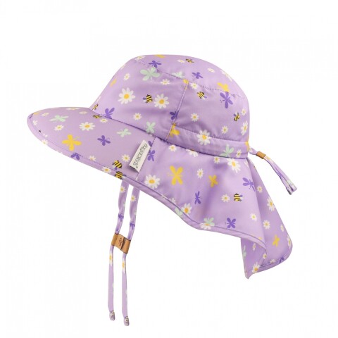 Gorro de Sol con capa y Protección Uv 50+ Daisy