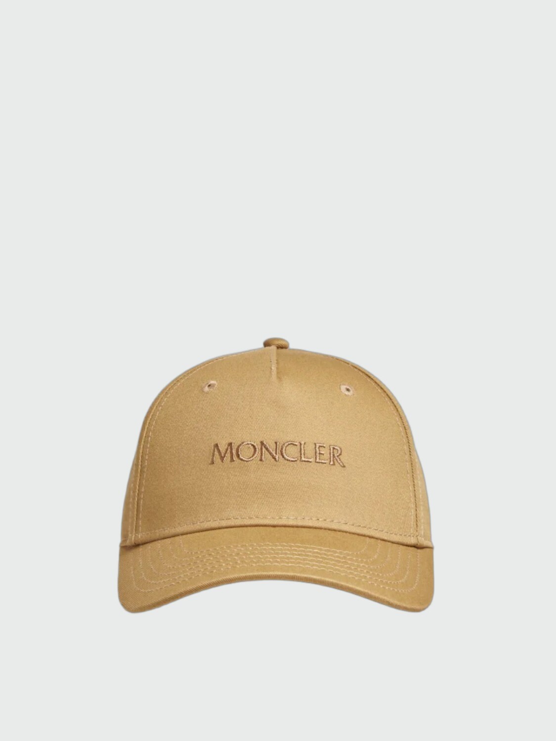 Moncler - Gorra de beisbol Logo Beige Medio
