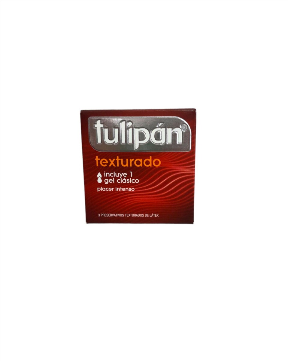 Preservativo Tulipán x 3 - Texturado 