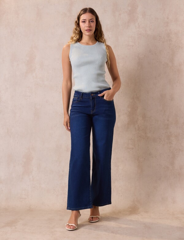 Jean Wide Leg JEAN OSCURO