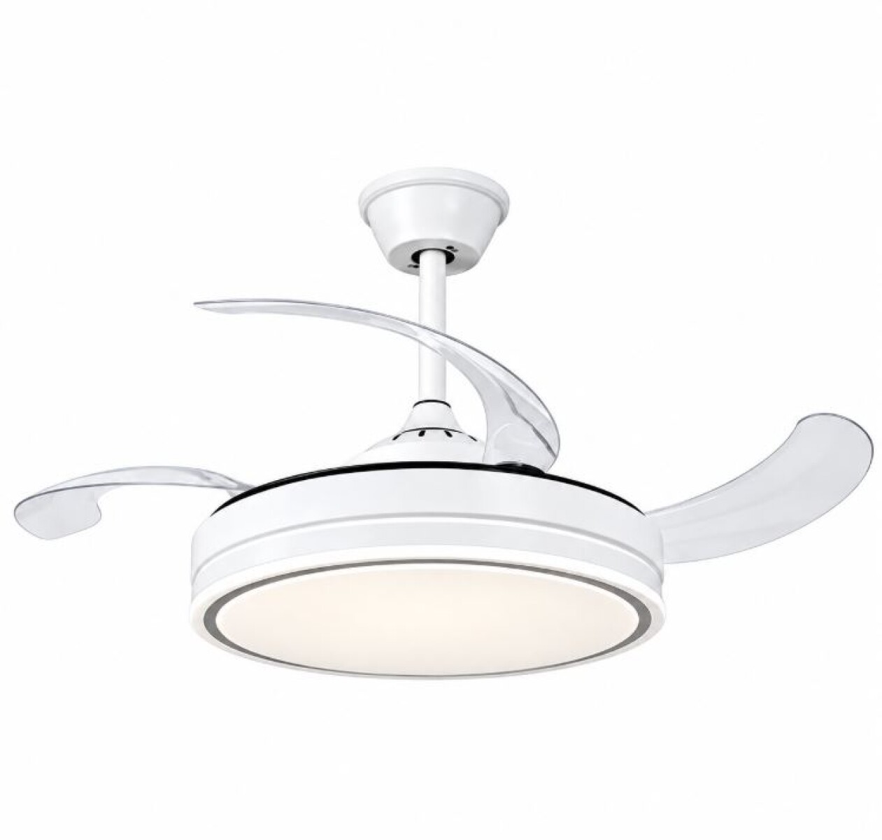 Ventilador de Techo Retráctil Kassel 42" con Luz LED y Contr 