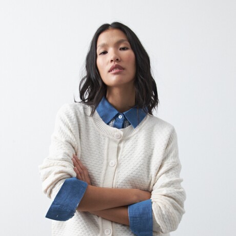 CARDIGAN TEODORA Crudo