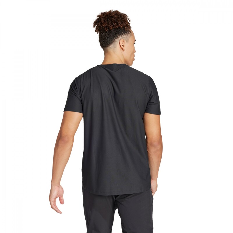 Camiseta Own The Run de Hombre Negro