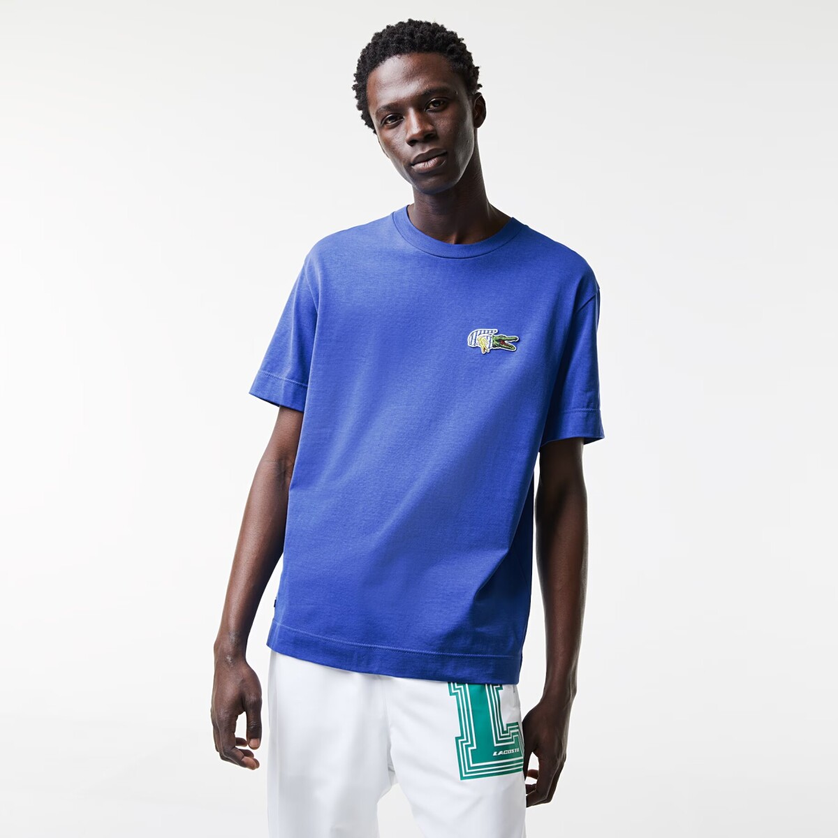 REMERA LACOSTE RELAXED FIT COMIC EFFECT 