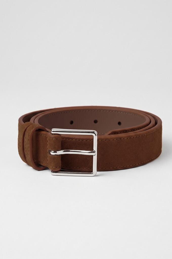 CINTO GAMUZA 28 MARRON