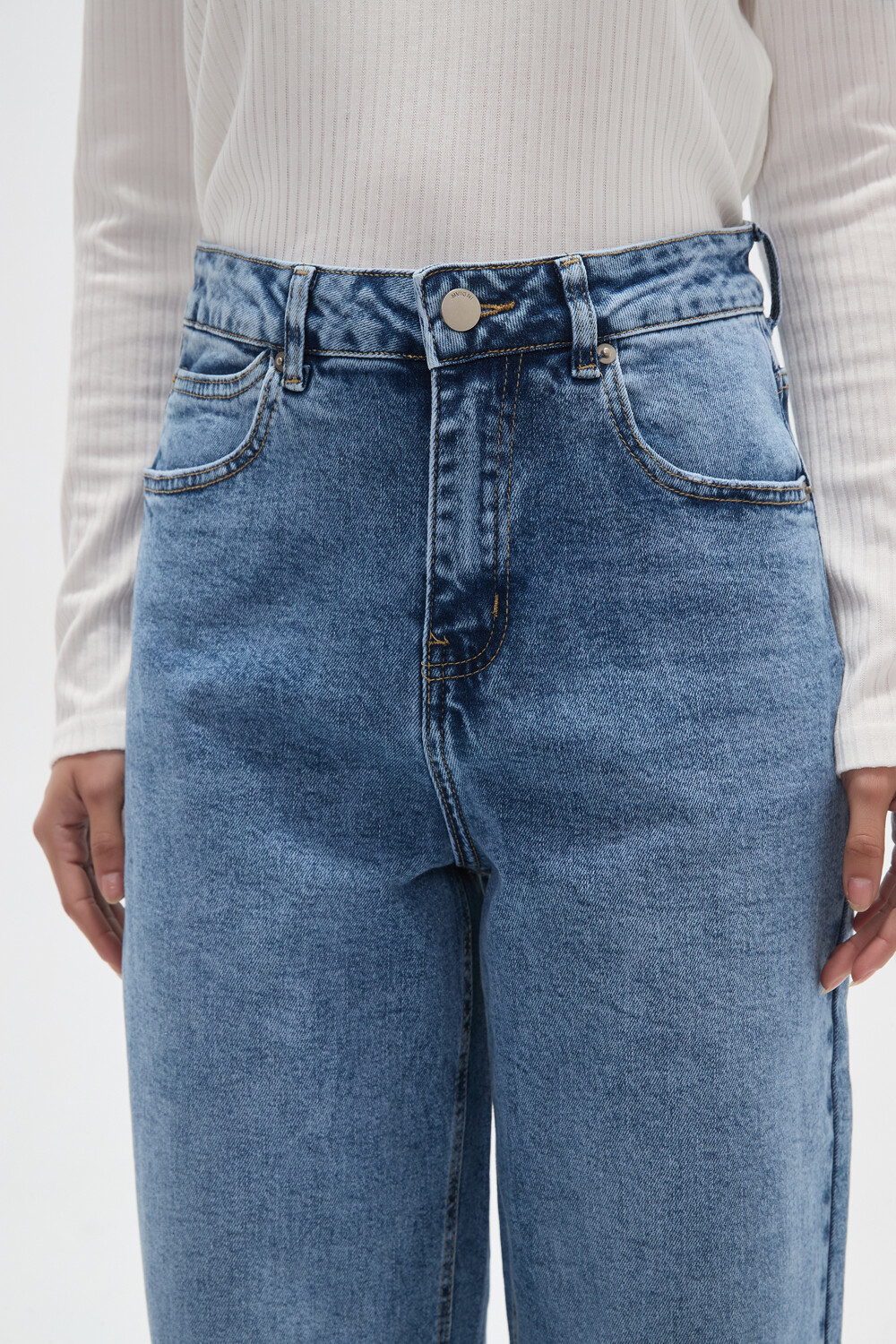 Pantalon Orlin Celeste Grisaceo