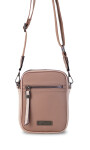 PHONE BAG GIONA MAUVE ROSA PALO Y METALIZADO