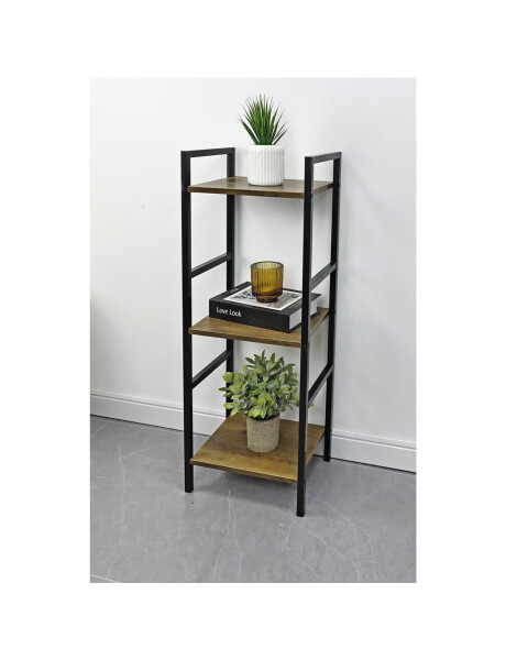 ESTANTERIA 3 NIVELES 29.5X24X80CM MADERA Y METAL ESTANTERIA 3 NIVELES 29.5X24X80CM MADERA Y METAL