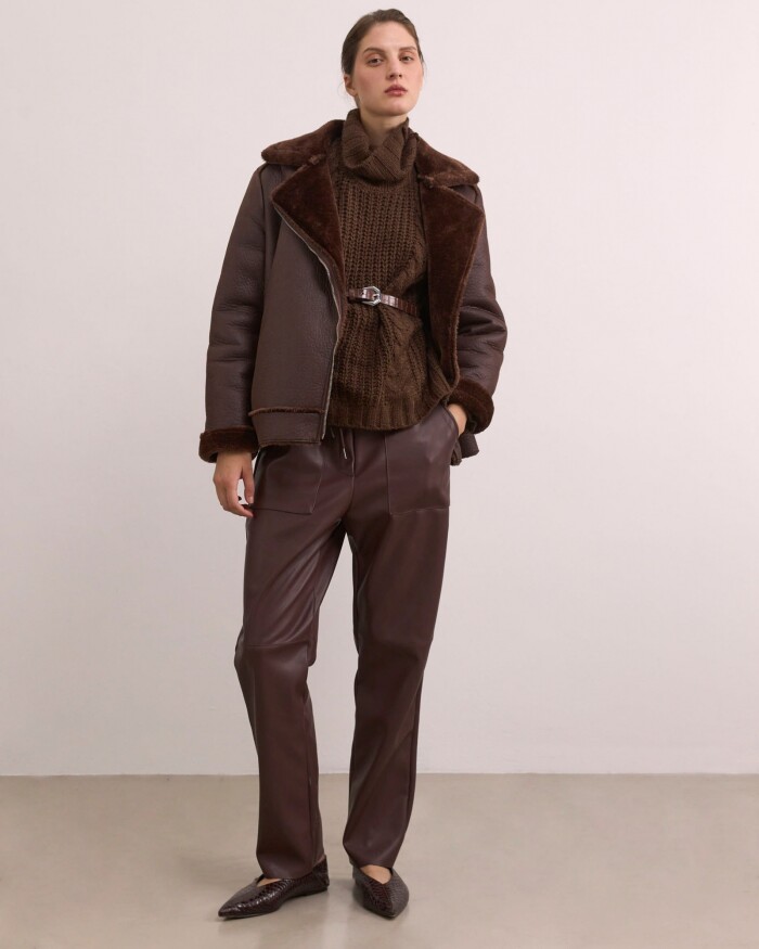 Pantalon Jasmine Marron