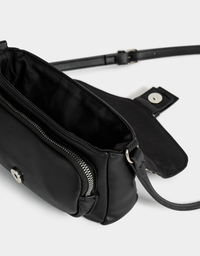 Bandoleras Boho Bandolera Con Tachas - Negro