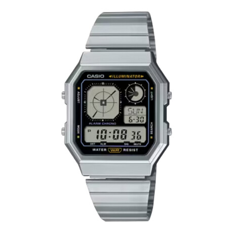 Reloj Casio en Acero Inoxidable Plateado 0