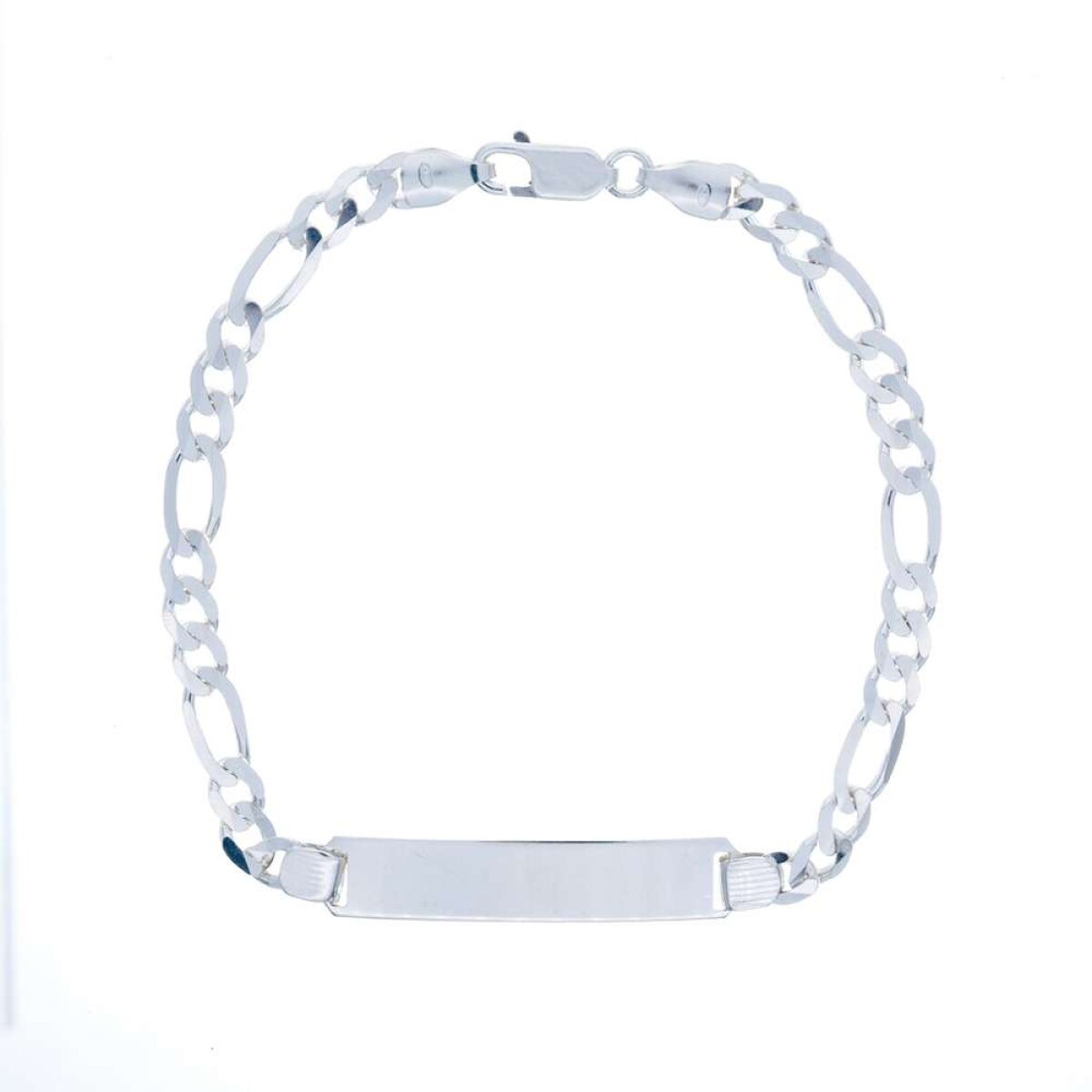Pulsera de identidad en plata 925 - Modelo Figaro 